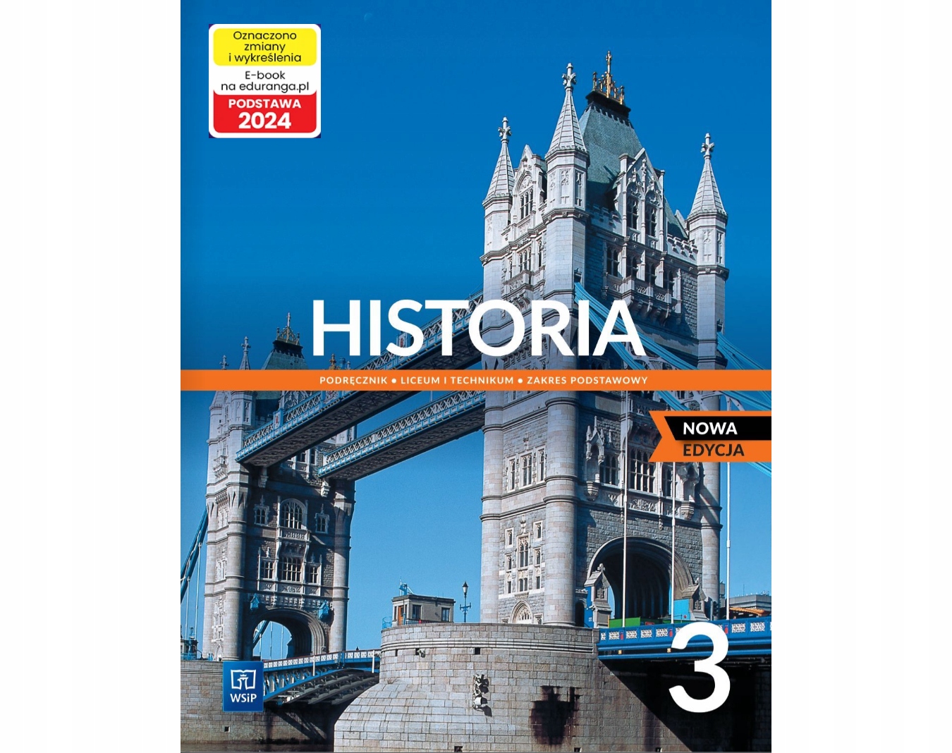HISTORIA 3 podręcznik Z/P WSIP 2024 + OKŁADKA