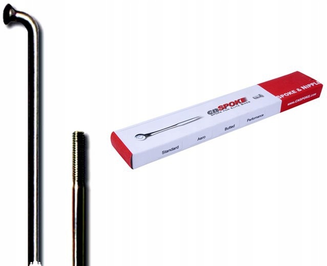 

Szprycha Rowerowa 294 Cnspoke STD14 Stal Czarna