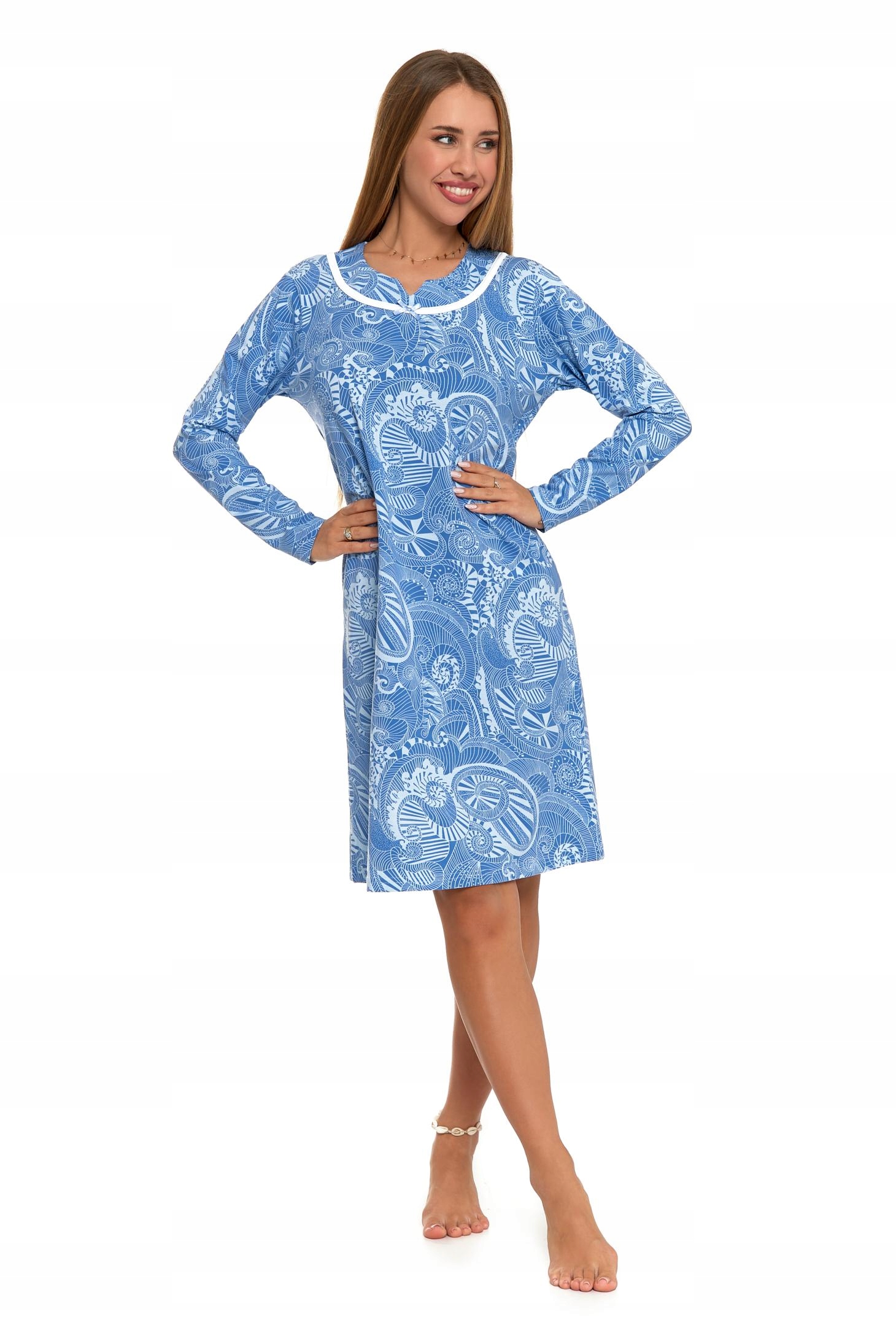 Koszula Nocna Damska długi rękaw Bawełna MORAJ 2XL Marka Moraj