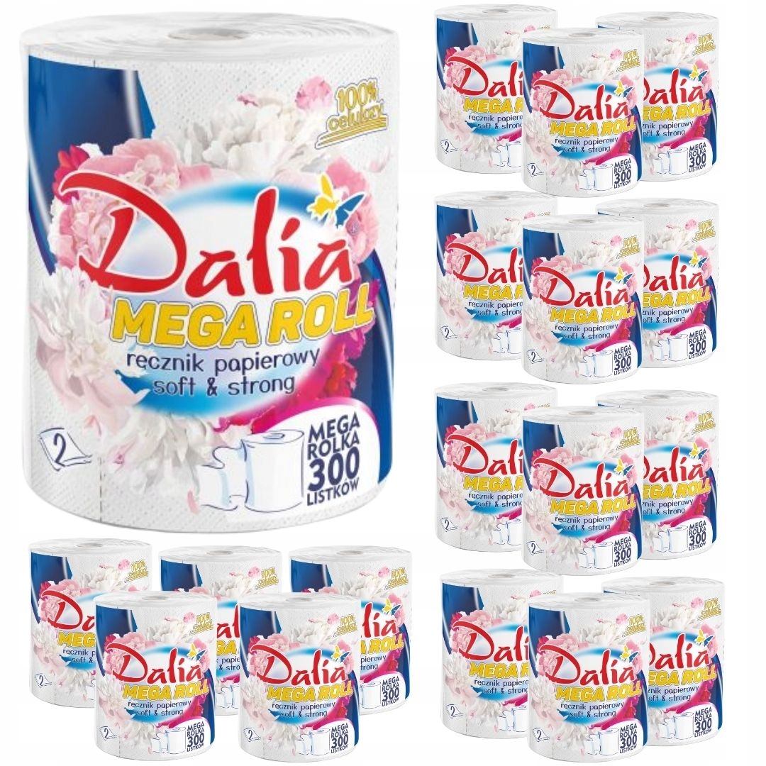

Ręcznik papierowy Dalia Roll x 18 sztuk