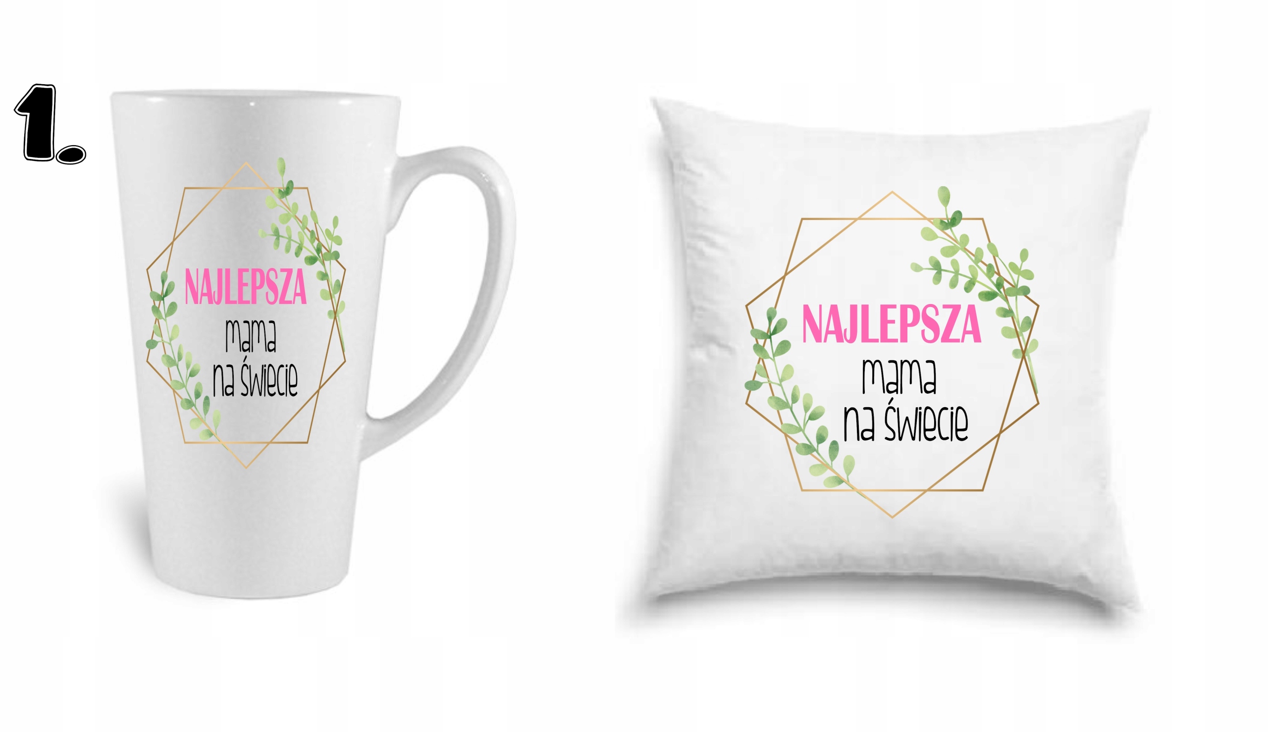 

Zestaw Kubek Poduszka Dzień Mamy Różne