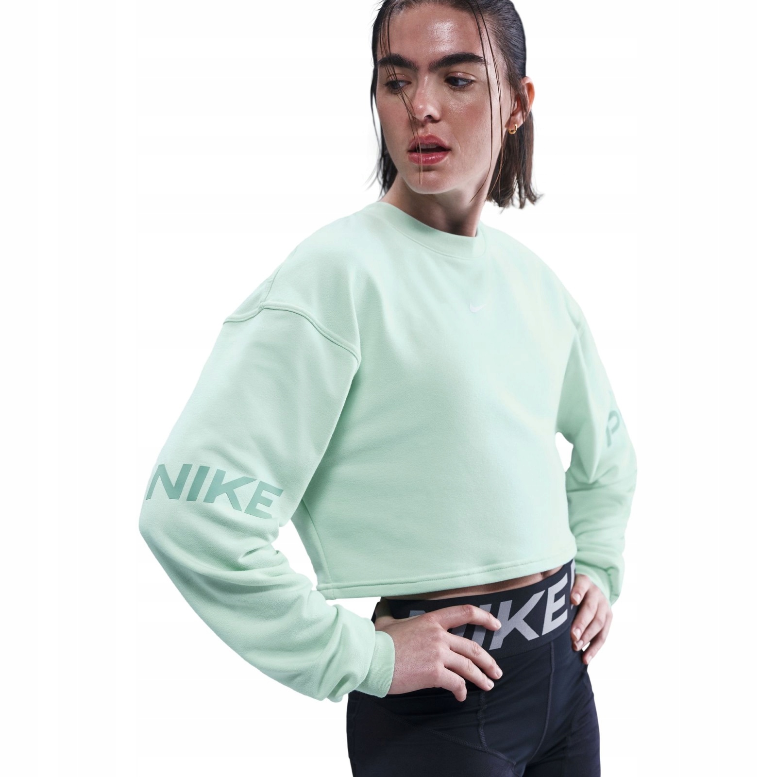 Dámská mikina Nike Womens Dri-FIT Loose Crew-Neck French Terry