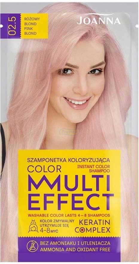 

Joanna Multi Effect Szamponetka Koloryzująca 02.5