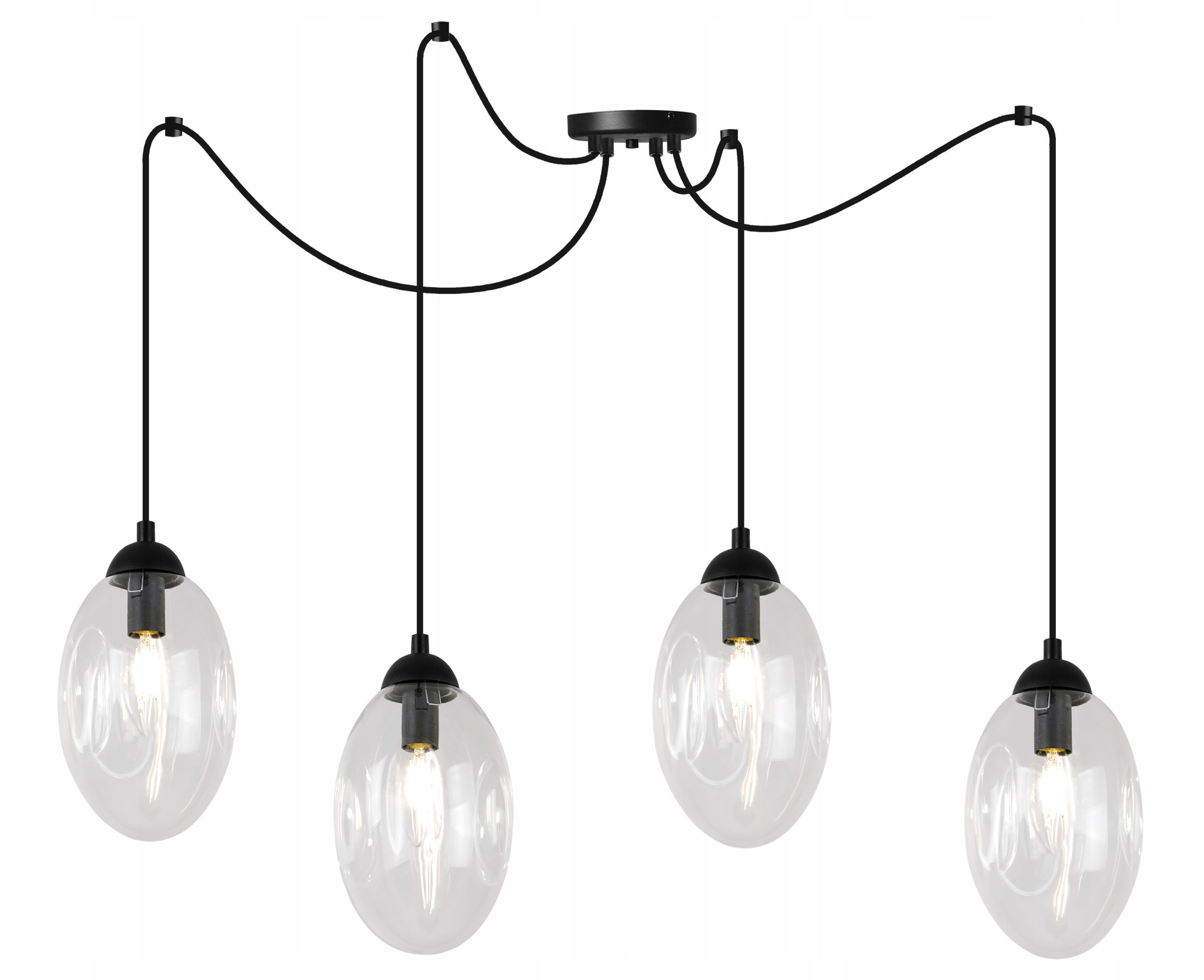 Závesná Stropná Lampa Luster Do Obývacej Izby Spálne Loft Pavúk E14