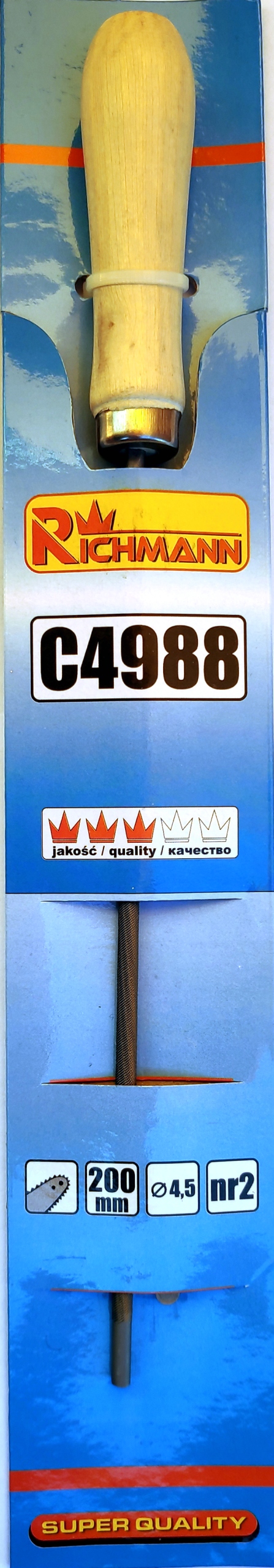 

Pilnik do pił 200mm okrągły 4.5 Richmann