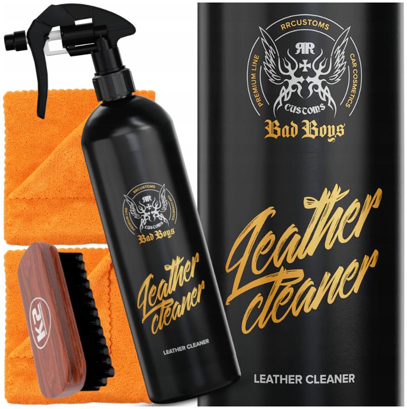 RR CUSTOMS RRC BAD BOYS LEATHER CLEANER 1L ZESTAW DO SKÓRY