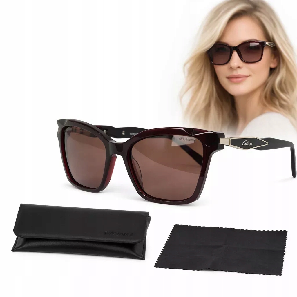 Dámské sluneční brýle Solano SS90215B – hnědé, polarizační