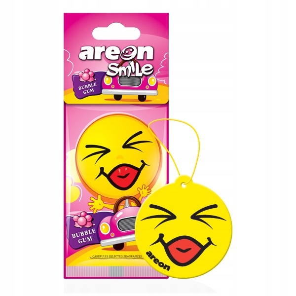 AREON Smile odświeżacz do samochodu Bubble Gum