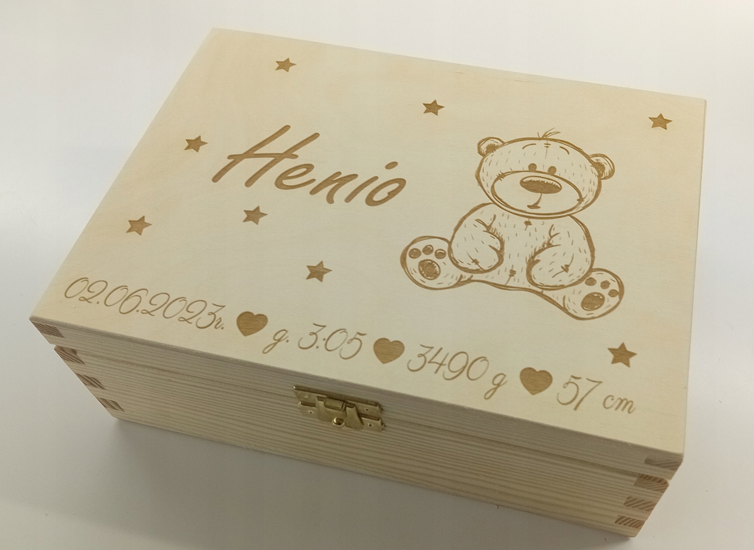 Prezent na Chrzest Święty Pamiątka Chrztu Świętego Pudełko z zawartością Kod producenta 15