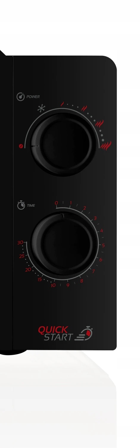 MIKROFALÓWKA WOLNOSTOJĄCA 20L KUCHENKA MIKROFALOWA 700W MIKROFALA CZARNA Model FMOM 205B