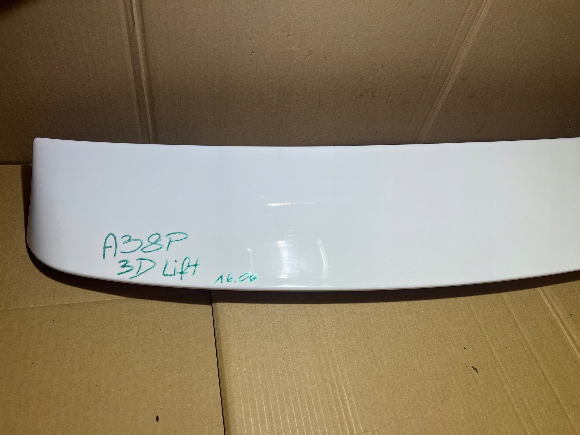 AUDI A3 8P 3D LIFT spoiler LOTKA accessories boot rear part LY9C 8P3860943