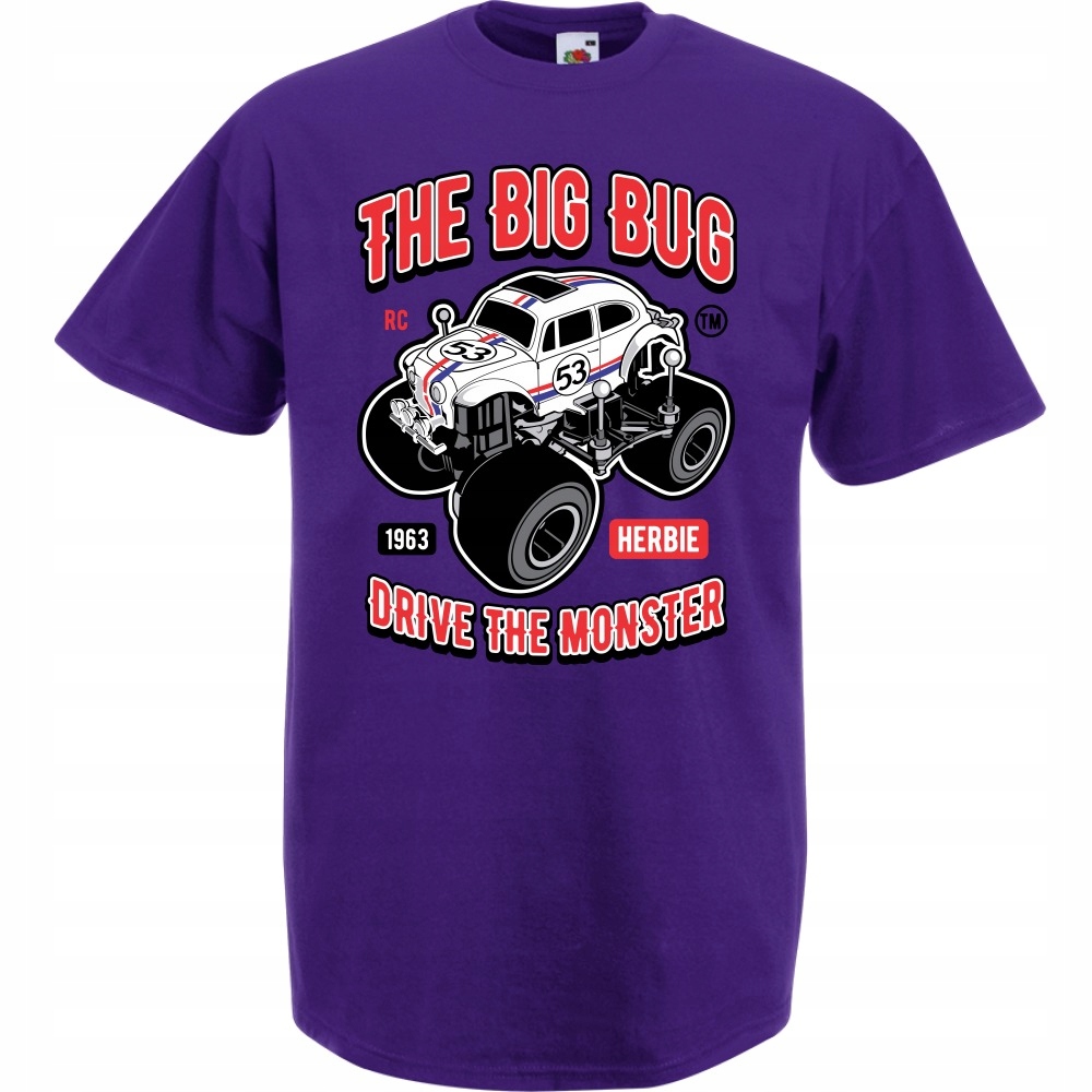 

Koszulka The Big Bug samochód auto monster L fiole
