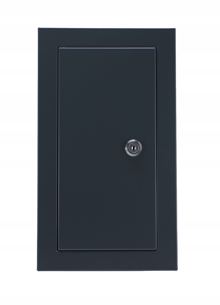 Drzwiczki kominowe wyczystka antracyt 13x26