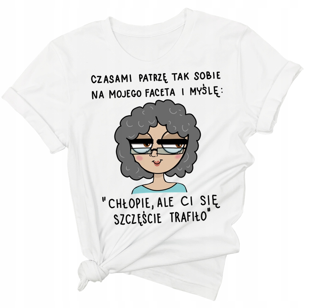 

Śmieszna koszulka dla babci nadruk L/XL