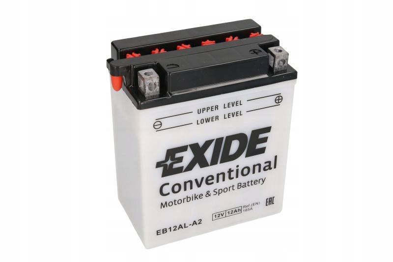 Akumulator Exide EB12AL-A2 YB12AL-A2 12V 12Ah 165A P+