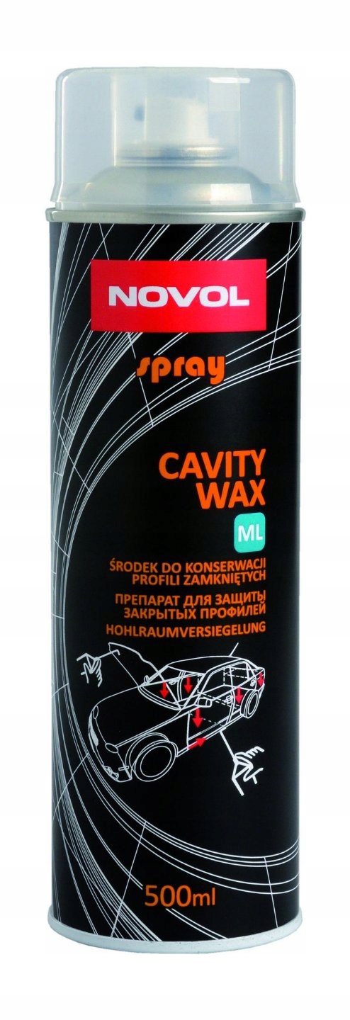 Konserwacja profili zamkniętych Novol Cavity Wax