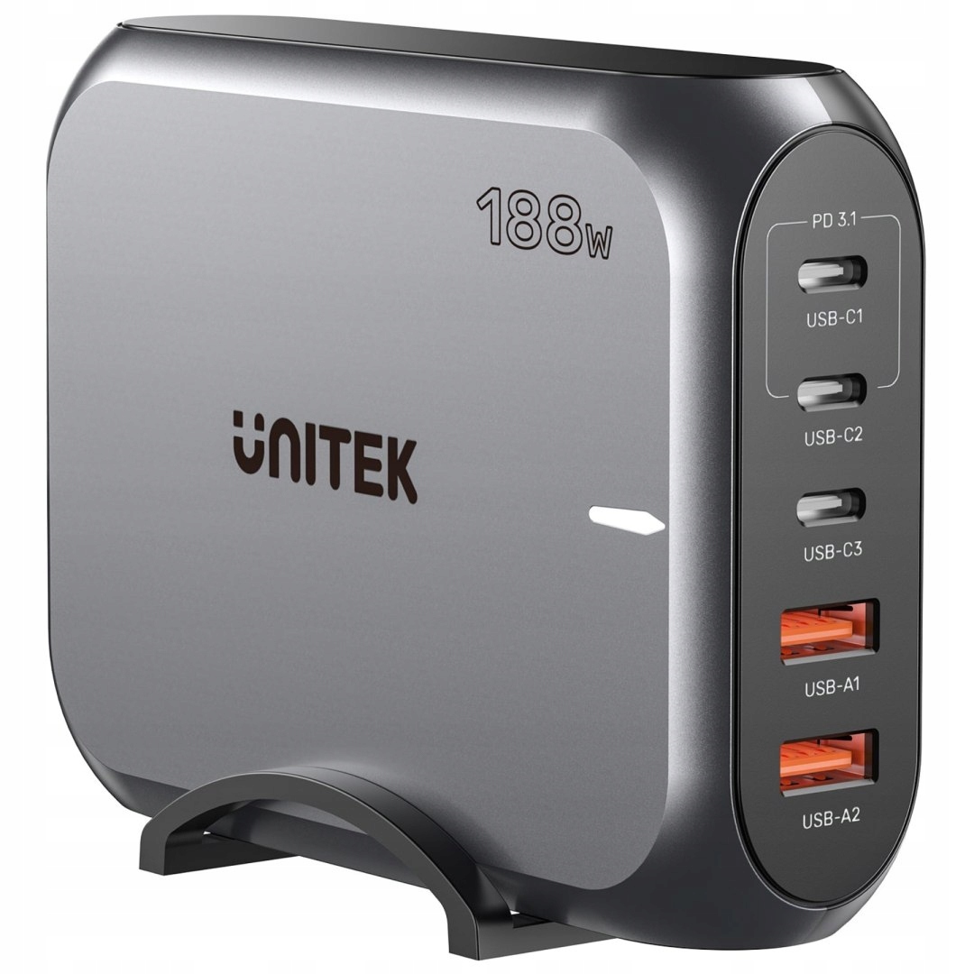 Stacja Ładująca Usb P1234AGY01-EU GaN Unitek
