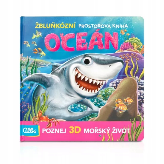 Albi Prostorová 3D kniha Oceán