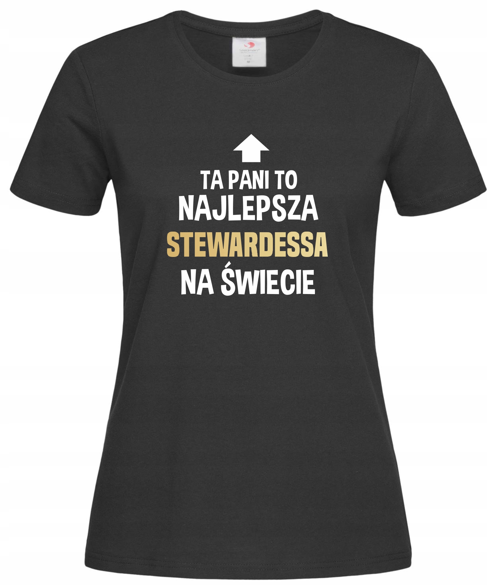 

koszulka Najlepsza Stewardessa śmieszny napis S