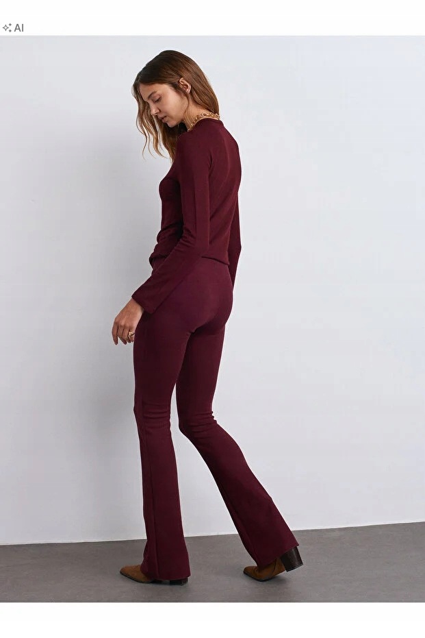 Přiléhavé, Rozevřené, Hladké, Elegantní Legíny 38 5IA