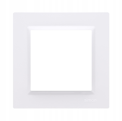 Simon 10 Ramka 1-krotna CR1/11 biały