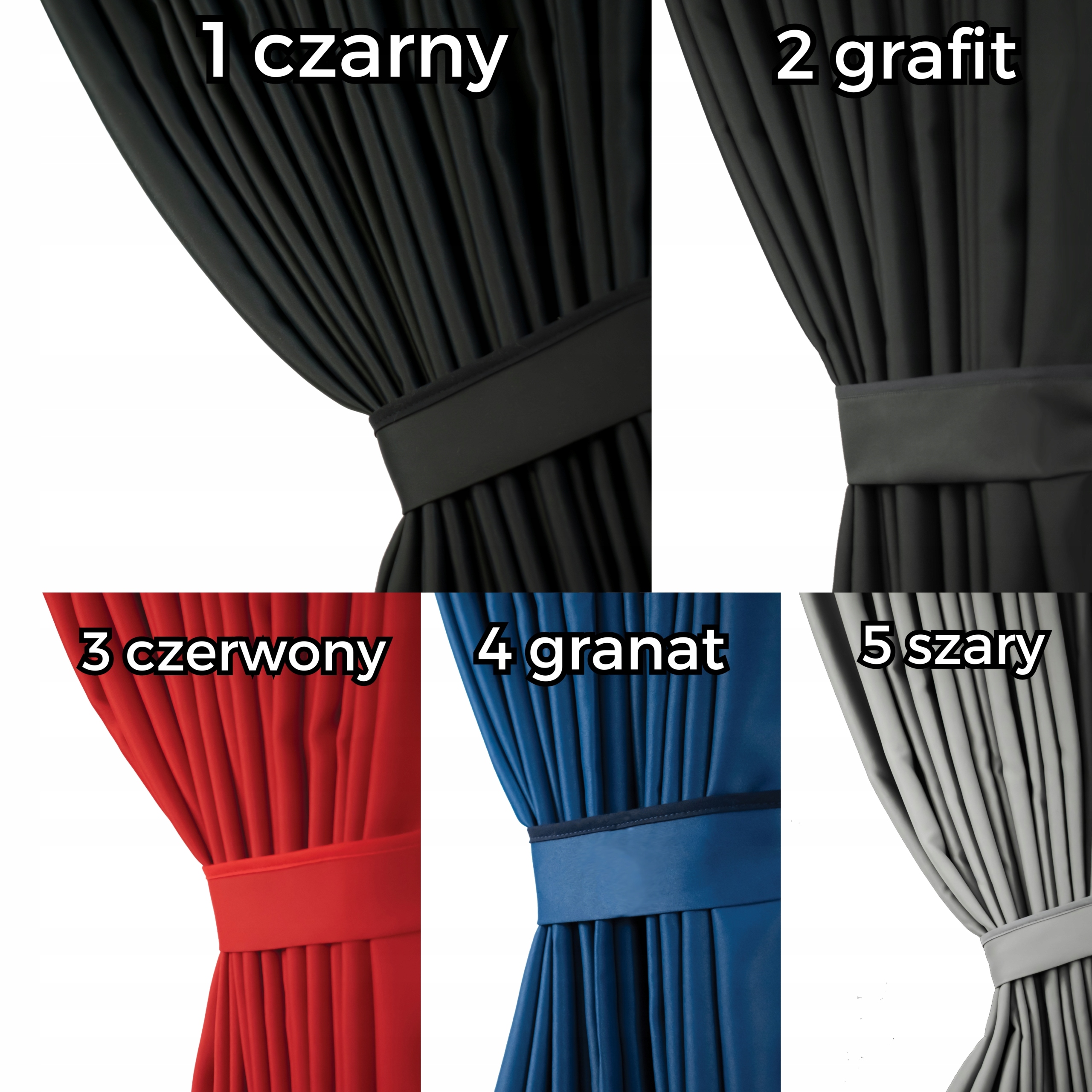 ZASŁONY FIRANY BUS UNIWERSALNE MASTER / IVECO / DUCATO / SPRINTER / BOXER / Rodzaj zasłony