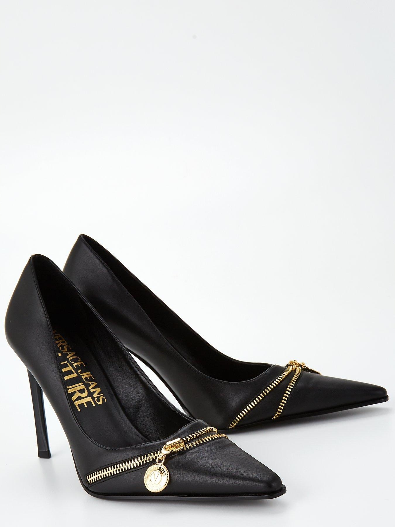 Versace Jeans Couture Lodičky S Ozdobným Zipem 77VA3S27 38