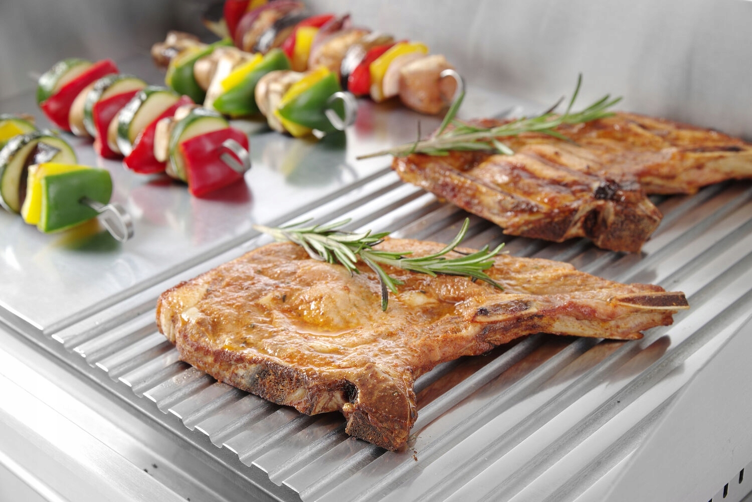 Płyta grillowa w połowie żebrowana, HENDI, Profi Line Model 203156