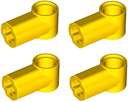 

4You Lego Technic 32013 Łącznik #1 Żółty (4szt)