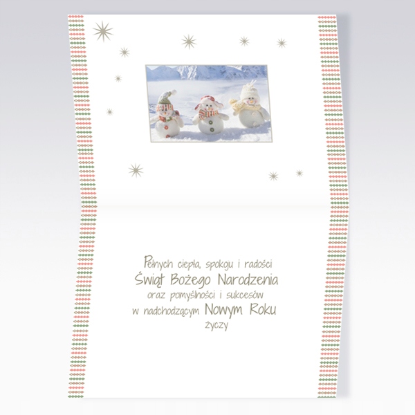 KARNET LAURKA ŚWIĘTA BOŻE NARODZENIE BN + KOPERTA Marka Karo