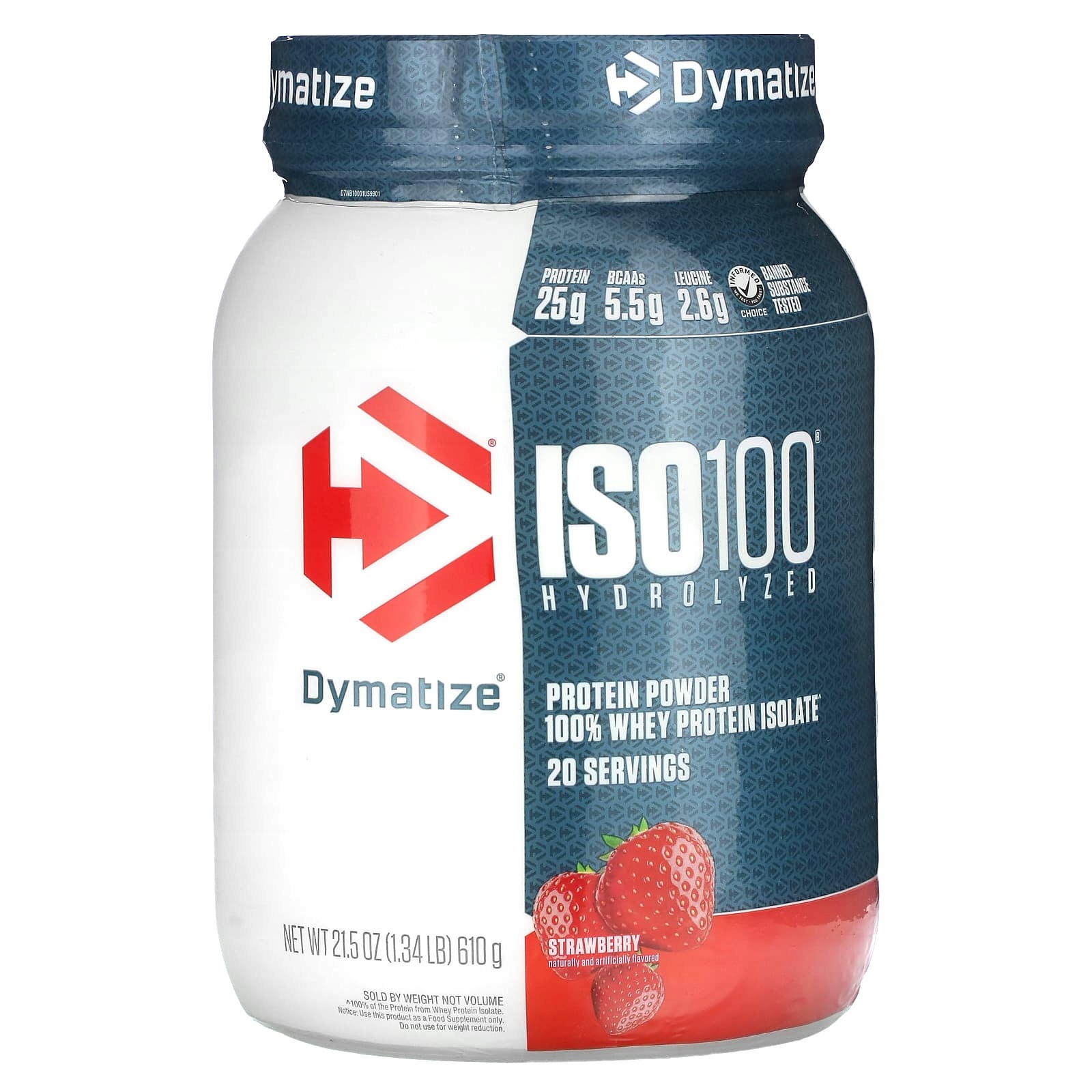 Dymatize, hydrolyzováno podle Iso 100, 100% izolát syrovátkové bílkoviny, tru