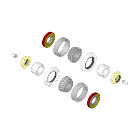 Súprava na opravu rolky Rdm Parts Jacobsen LF-3810