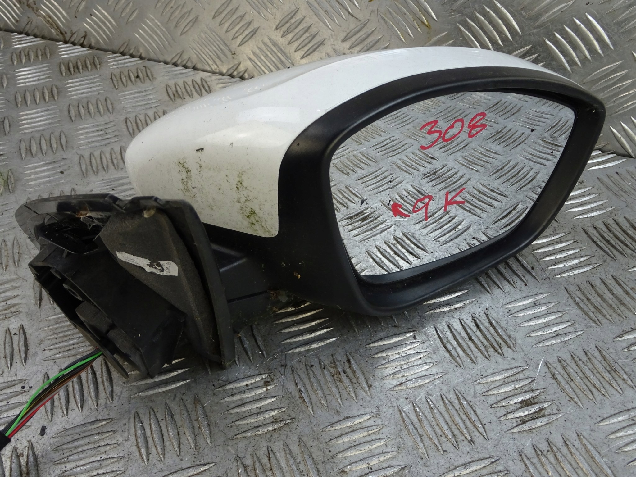 PEUGEOT 308 II T9 mirror right EWPA 9 PIN EU
