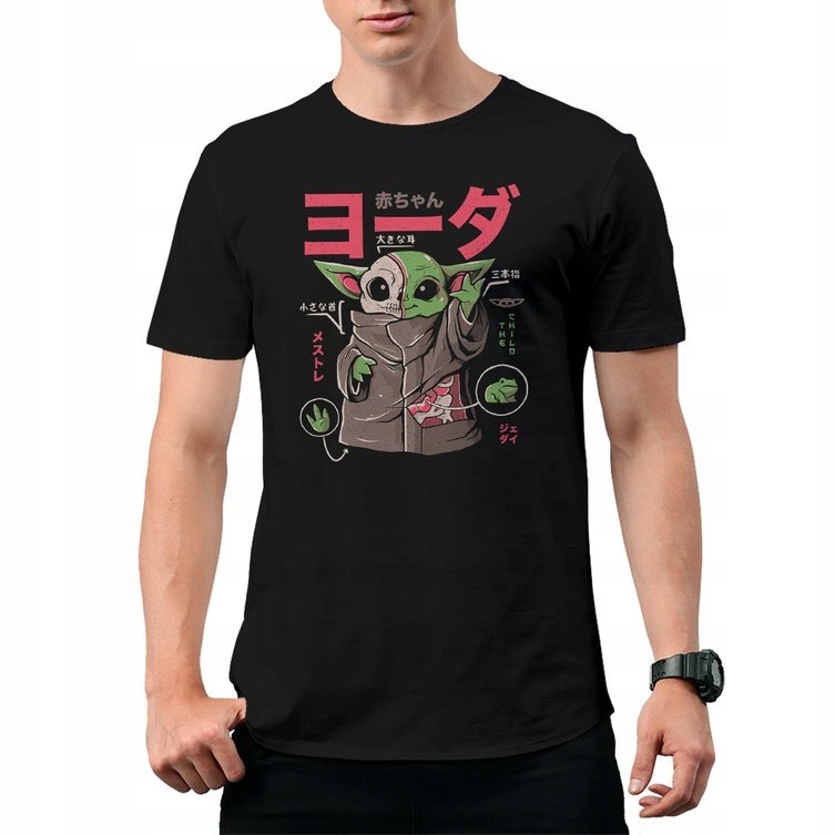 

T-shirt Gwiezdne Wojny Anatomia Yody L