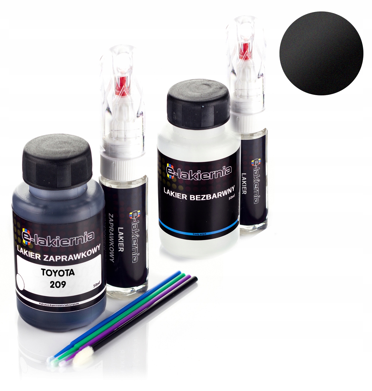 LAKIER ZAPRAWKA BEZBARWNY SAMOCHODOWY BUTELECZKI TOYOTA 209