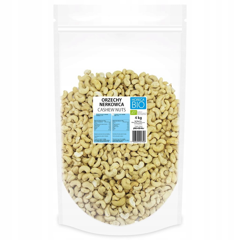 Kešu Ořechy Bio 4 kg Horeca (bio Planet)