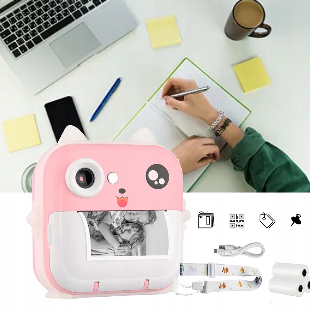 1080P Instantní Fotoaparát Pro Děti, Digitální Fotoaparát Pro Děti, Dárek