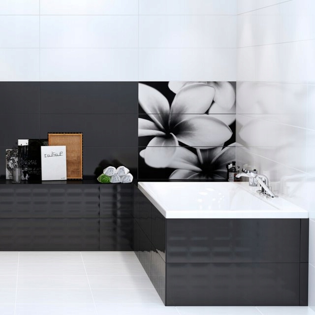 PŁYTKI ŚCIENNE PRET A PORTER biały POŁYSK 25x75 Jednostka sprzedaży m2