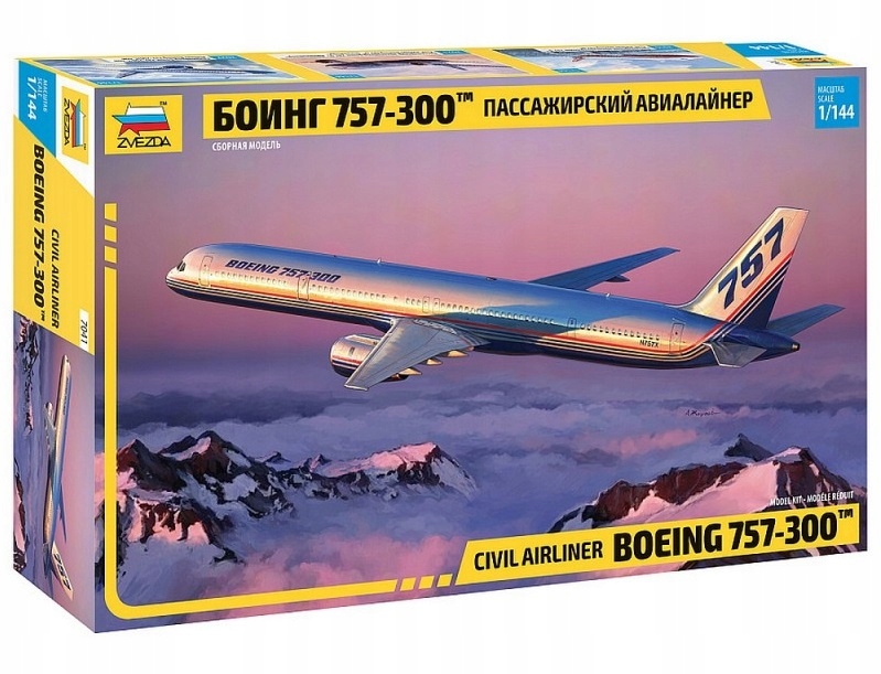 1:144 Civilní dopravní letadlo Boeing 757-300
