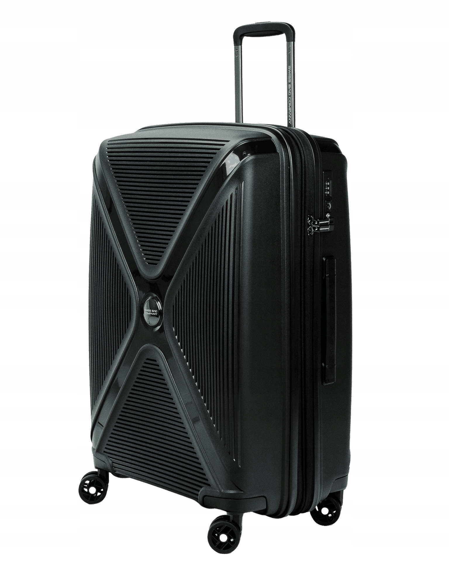 Walizka podróżna średnia bagaż podręczny na kółkach SwissBag Cross-Box 67cm
