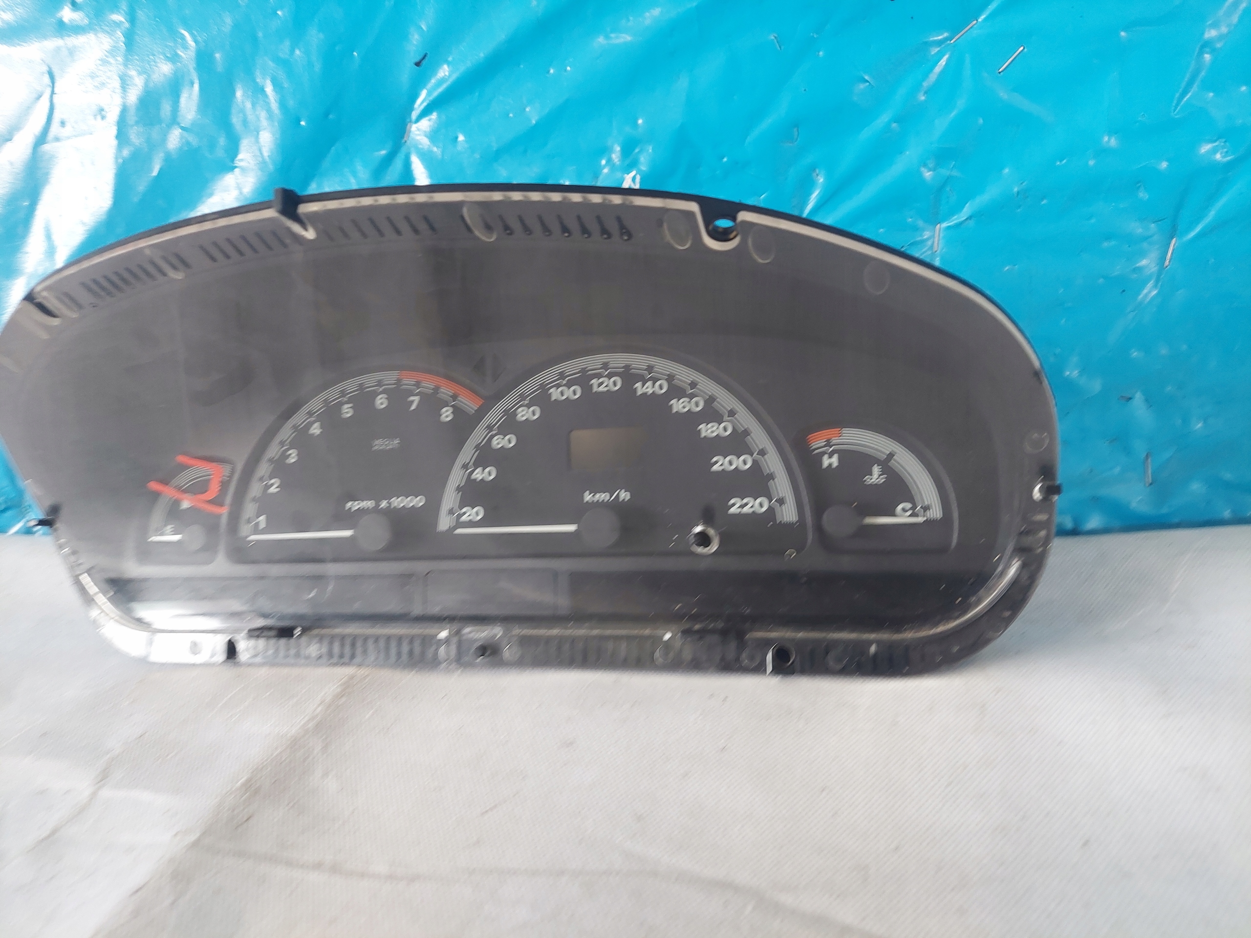 dials clock FIAT BRAVA 1.6 16V