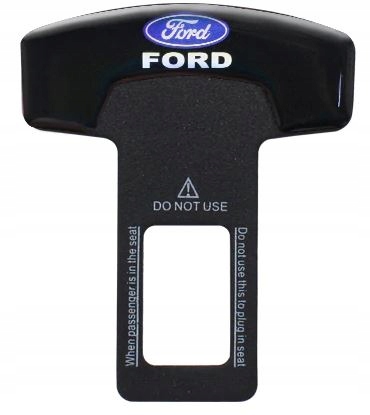 

Zaślepka wtyczka do pasa pasów z logo Ford.