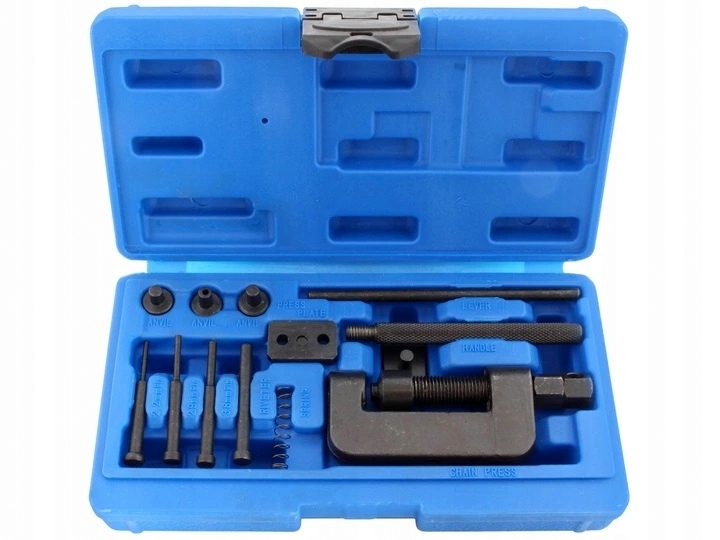 ZAKUWARKA NITOWNICA ŁAŃCUCHÓW MOTOCYKLOWYCH PRASKA Model KD10596