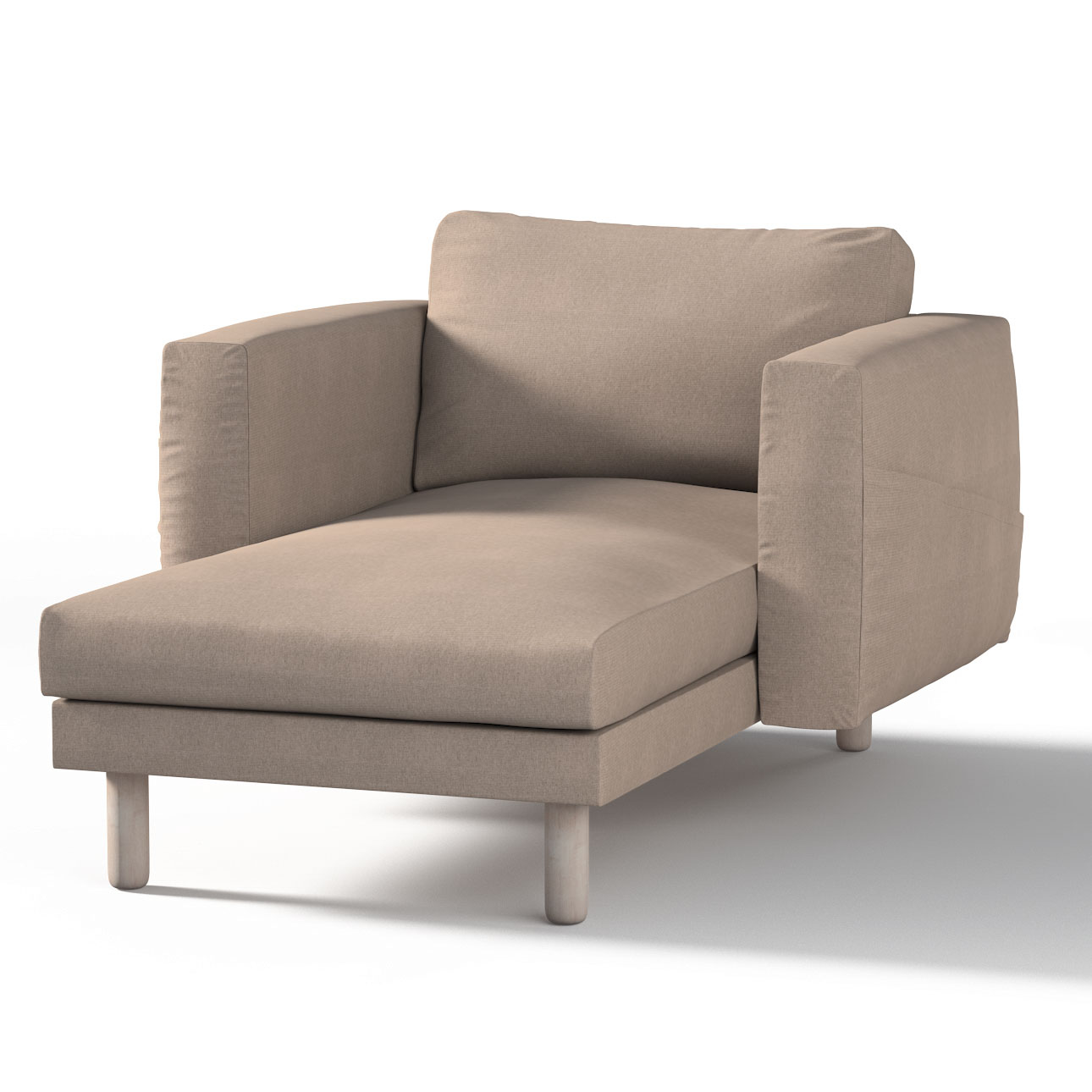 Dekoria Poťah na ležadlo Norsborg s podrúčkami Ikea, sivý