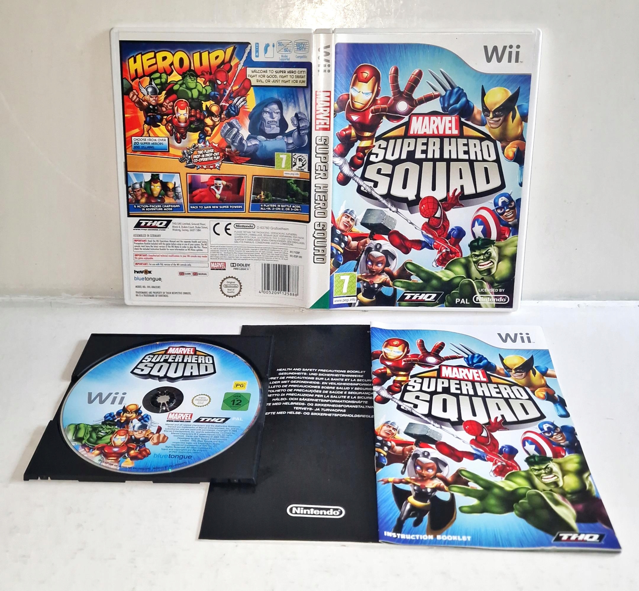 Marvel Super Hero Squad Nintendo Wii pudełkowa