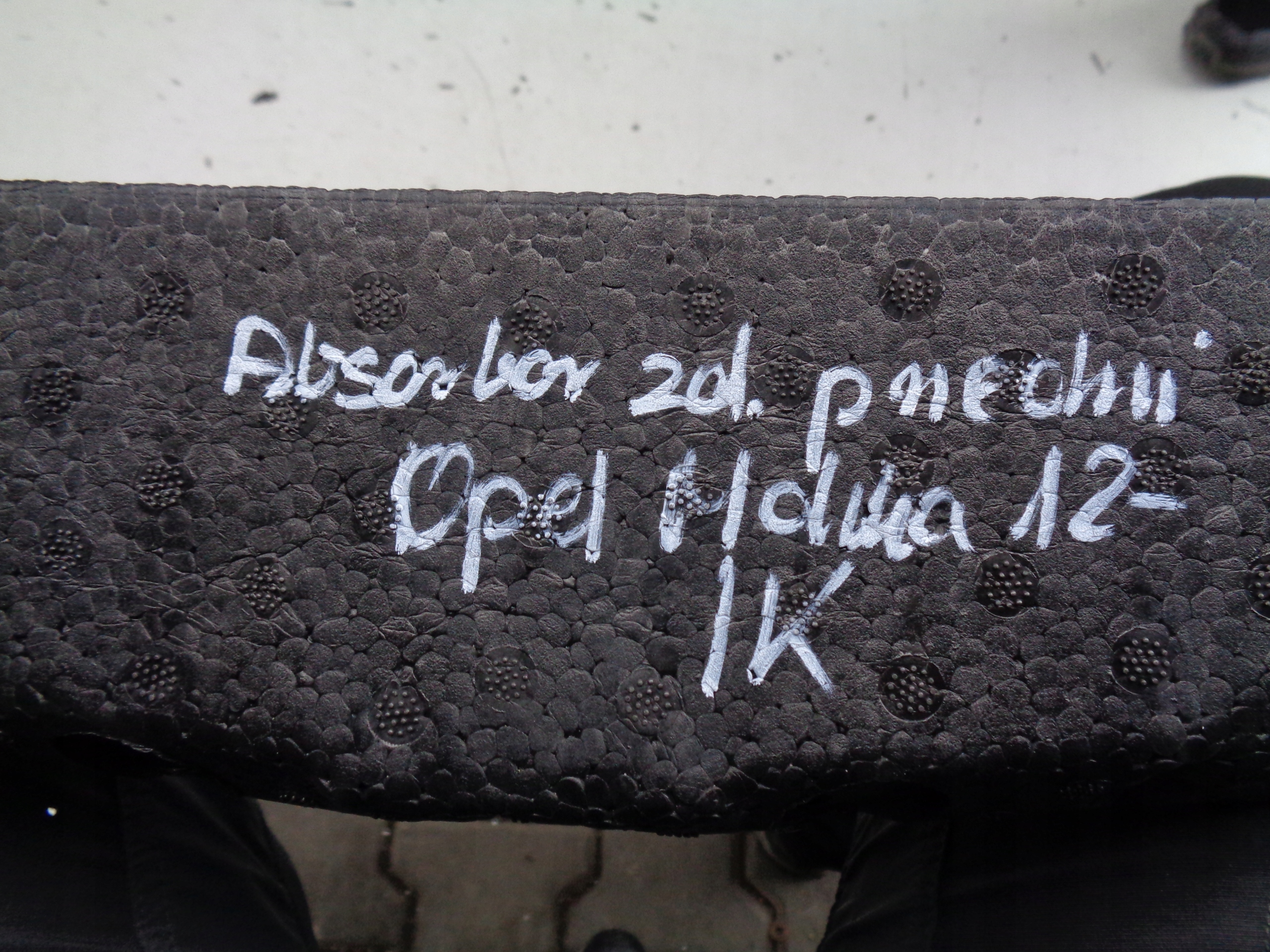 ABSORBER PIANKA of a bumper front lower OPEL MOKKA 12