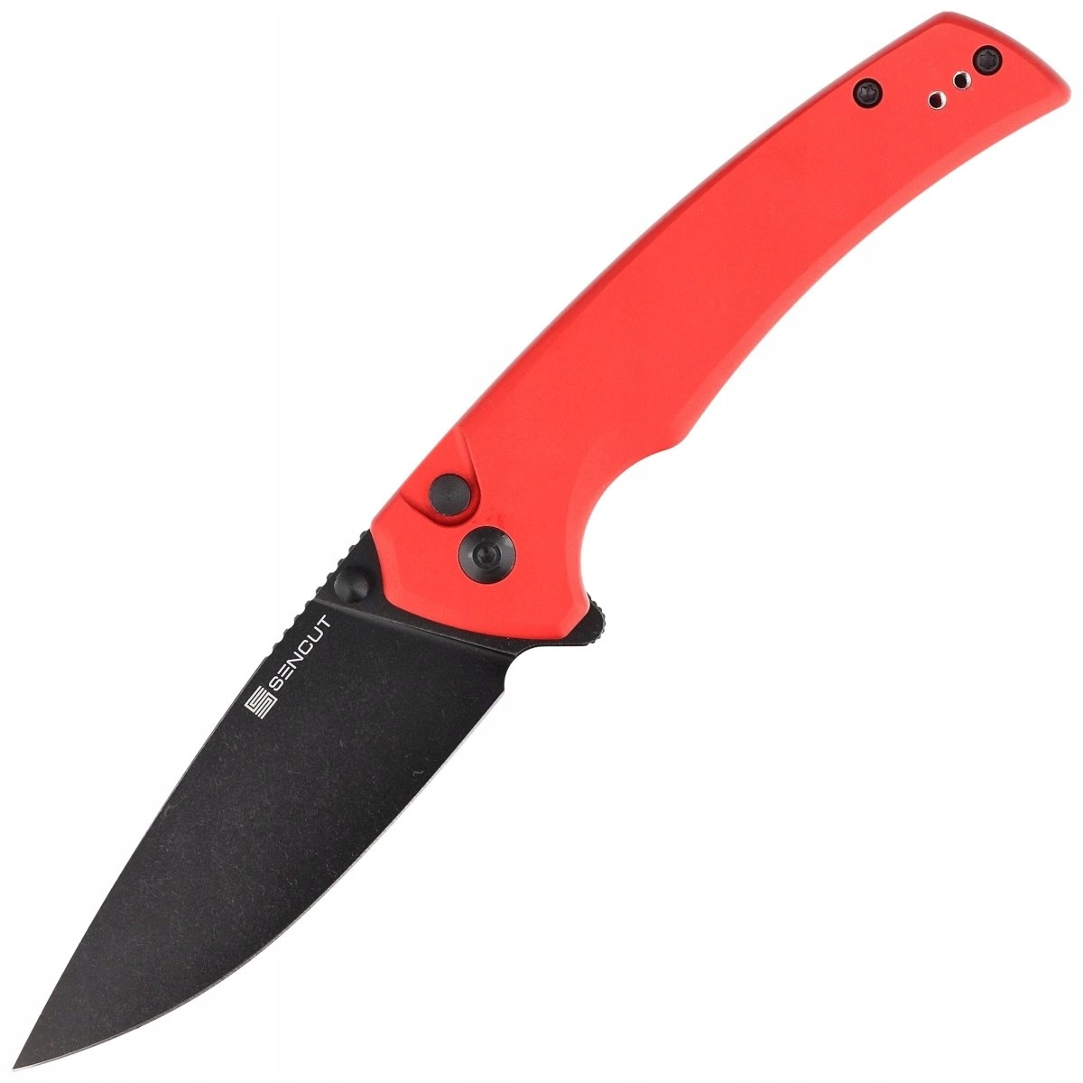 Nóż składany Sencut Serene Red Aluminium, Black (S21022B-2)