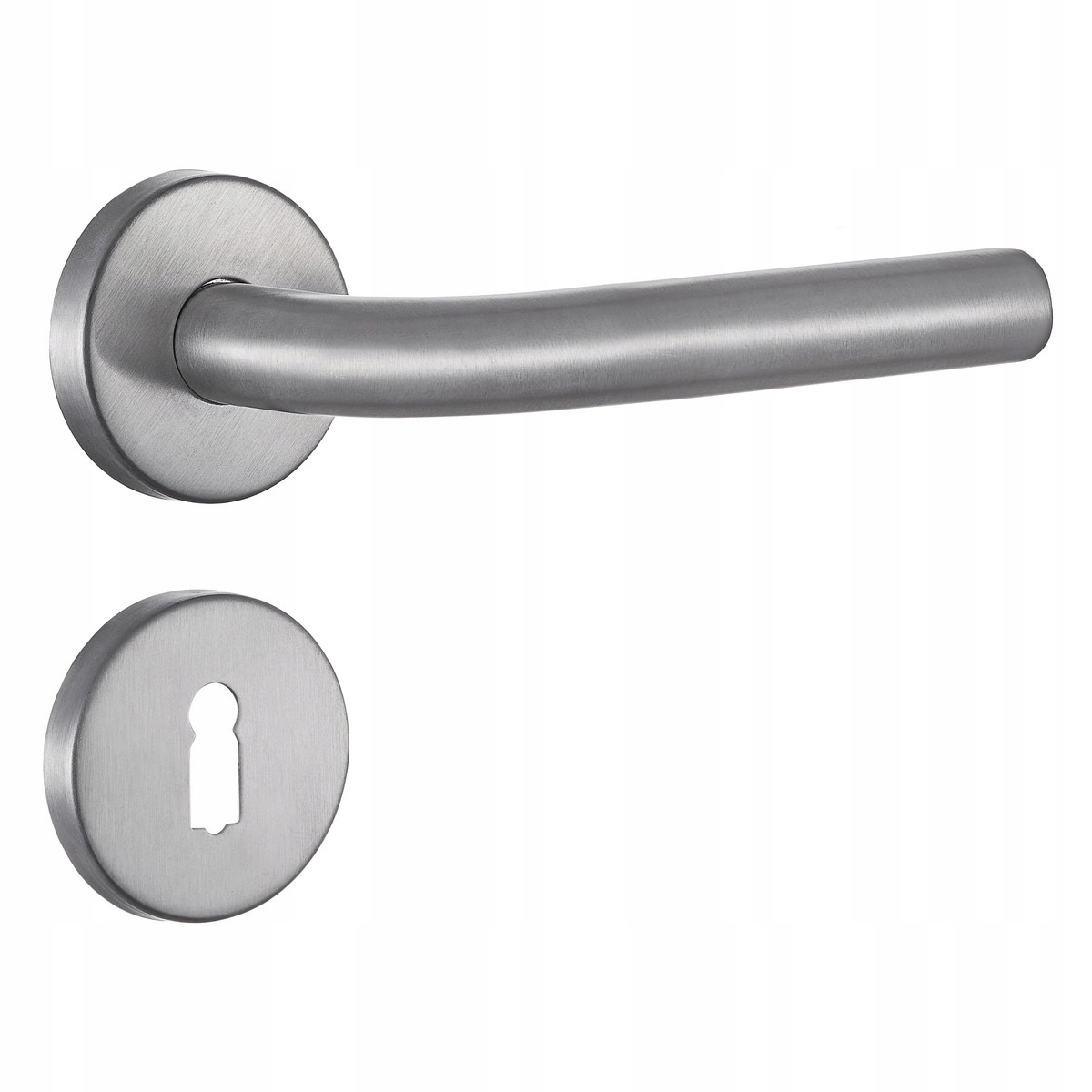 

Klamka Do Drzwi IN08 Inox Rozeta Klucz