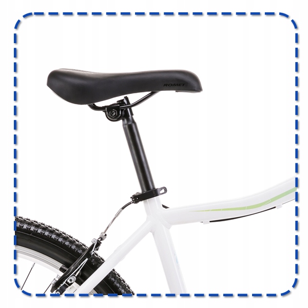 ROWER GÓRSKI MTB ROMET JOLENE 6.0 26 SHIMANO ALU OŚWIETLENIE STOPKA GRATIS Rozmiar ramy 17 cali