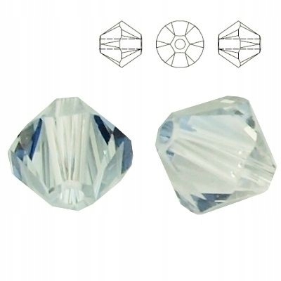 5328 MM 4 Swarovski Xilion Bicone Blue Shade Blsh